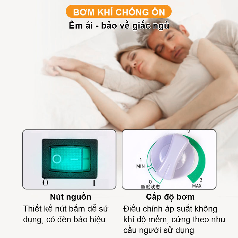 Đệm khí chống loét DK05 cho giường y tế