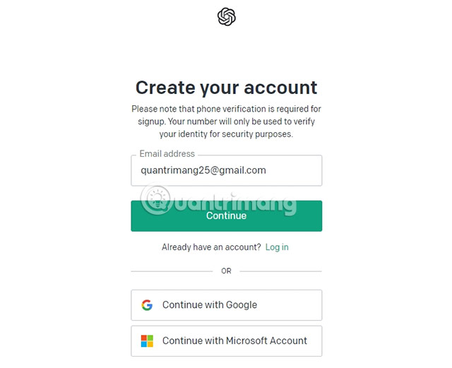 Cách đăng ký tài khoản ChatGPT đơn giản dễ nhất tại Việt Nam
